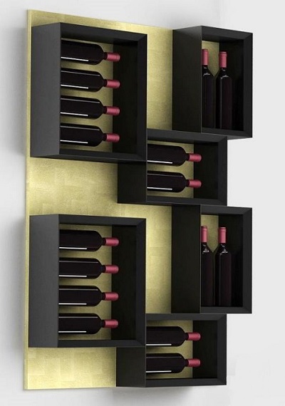 Esigo 5 by Sanpatrignano wall wine rack