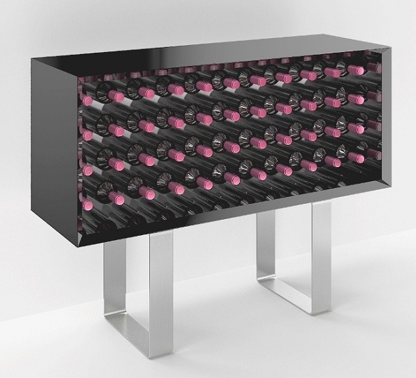 Esigo 9 wooden wine cabinet