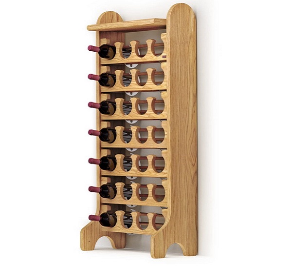 Esigo 2 Classic wooden wine rack